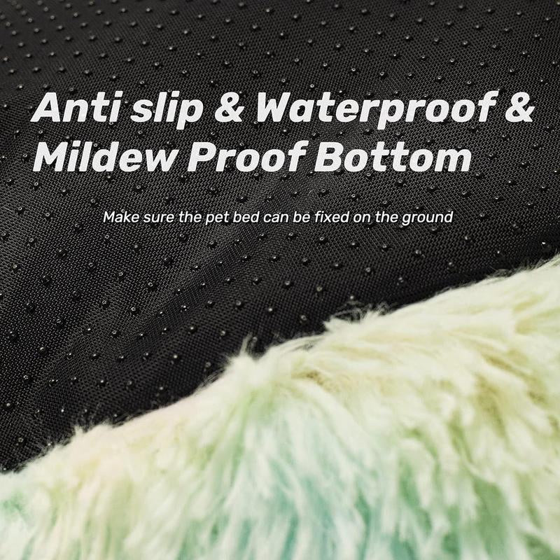 Fluffy Anti-Anxiety Dog & Cat Bed