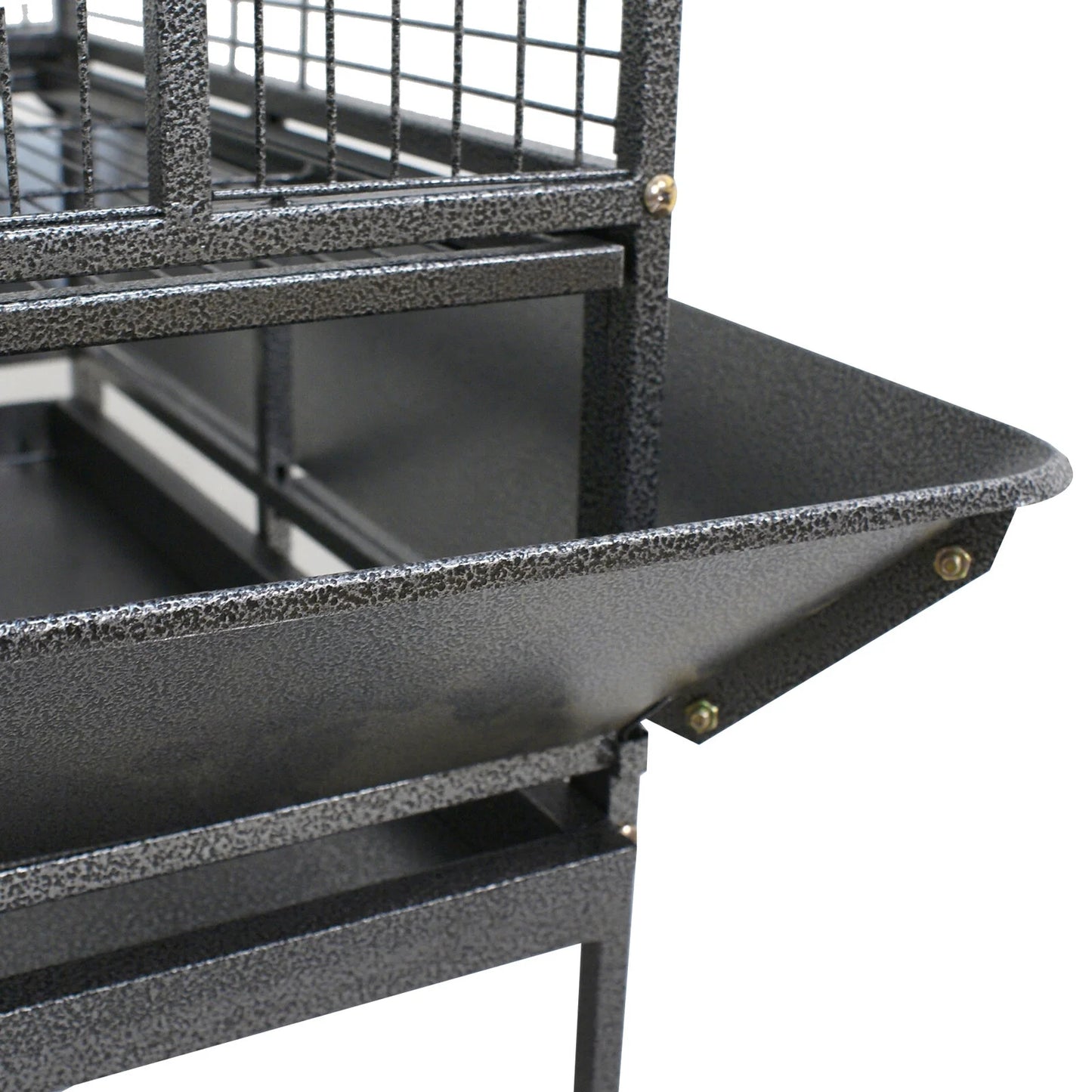 68-Inch Large Bird Cage with Mobile Stand and Metal Frame
